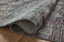 Katherine Collection area rug in neutral tones, power-loomed in Turkey from 100% polyester, designed by Jean Stoffer x Loloi with a subtly ribbed texture.