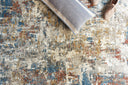 Landscape rug collection: Turkish-made, plush and durable, featuring abstract nature-inspired designs in earthy tones—ideal for high-traffic, modern interiors.