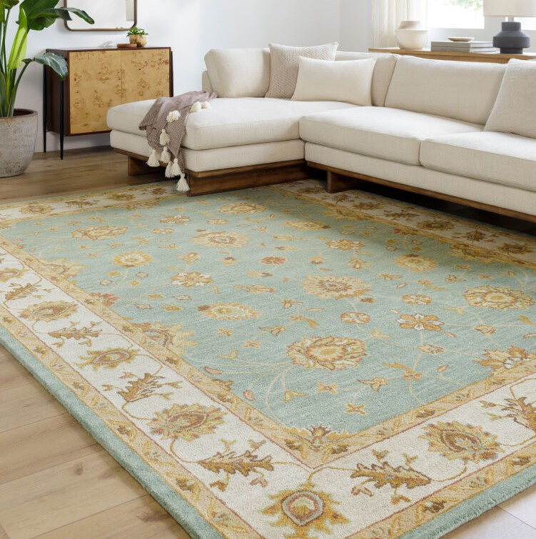 Livabliss hand-tufted Middleton rug collection showcases modern takes on traditional design.