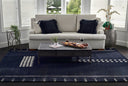 Momeni Simba SIM-5 Blue Area Rug