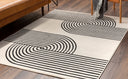 Livabliss Pisa Collection area rug. Machine-woven from polypropylene with medium pile that is perfect for high-traffic areas.