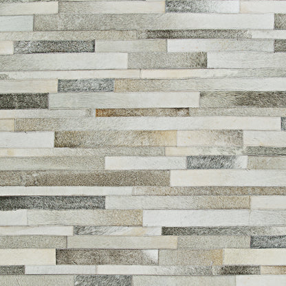 Couristan Chalet Plank Grey/Ivory Area Rug