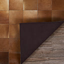 Couristan Chalet Tile Brown Area Rug