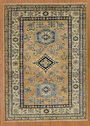 Hand Knotted Kazak 100% Wool Area Rug