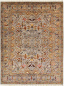 Hand Knotted Khurjeen 100% Wool Area Rug
