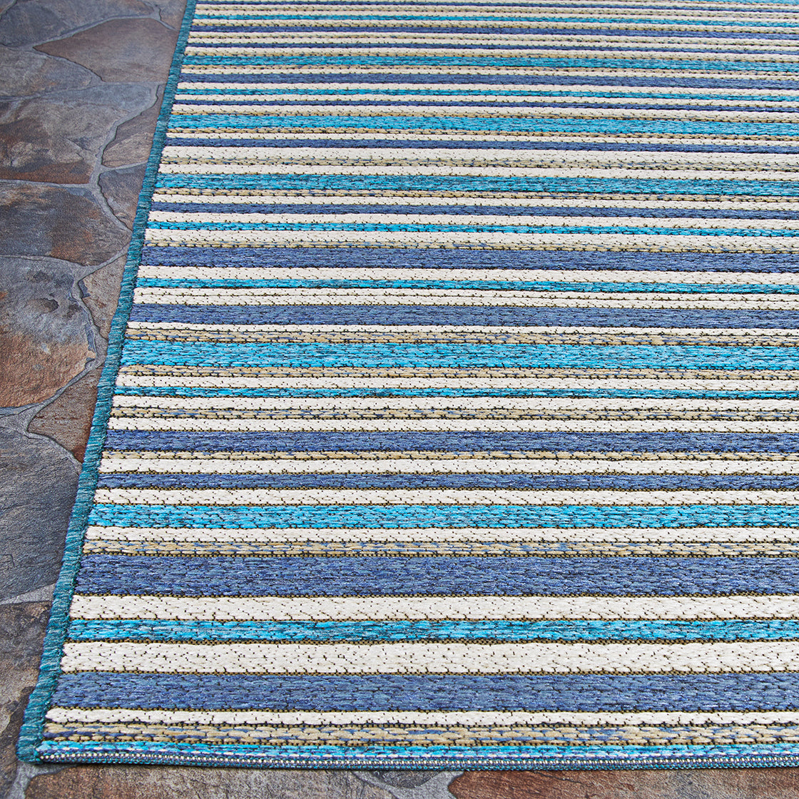 Cape Brockton Cobalt-Teal Area rug