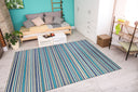 Cape Brockton Cobalt-Teal Area rug