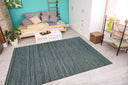 Cape Hinsdale Teal-Cobalt Area Rug