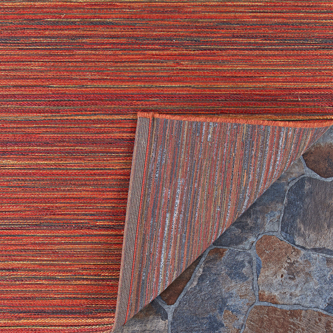 Cape Hinsdale Crimson-Multi Area Rug
