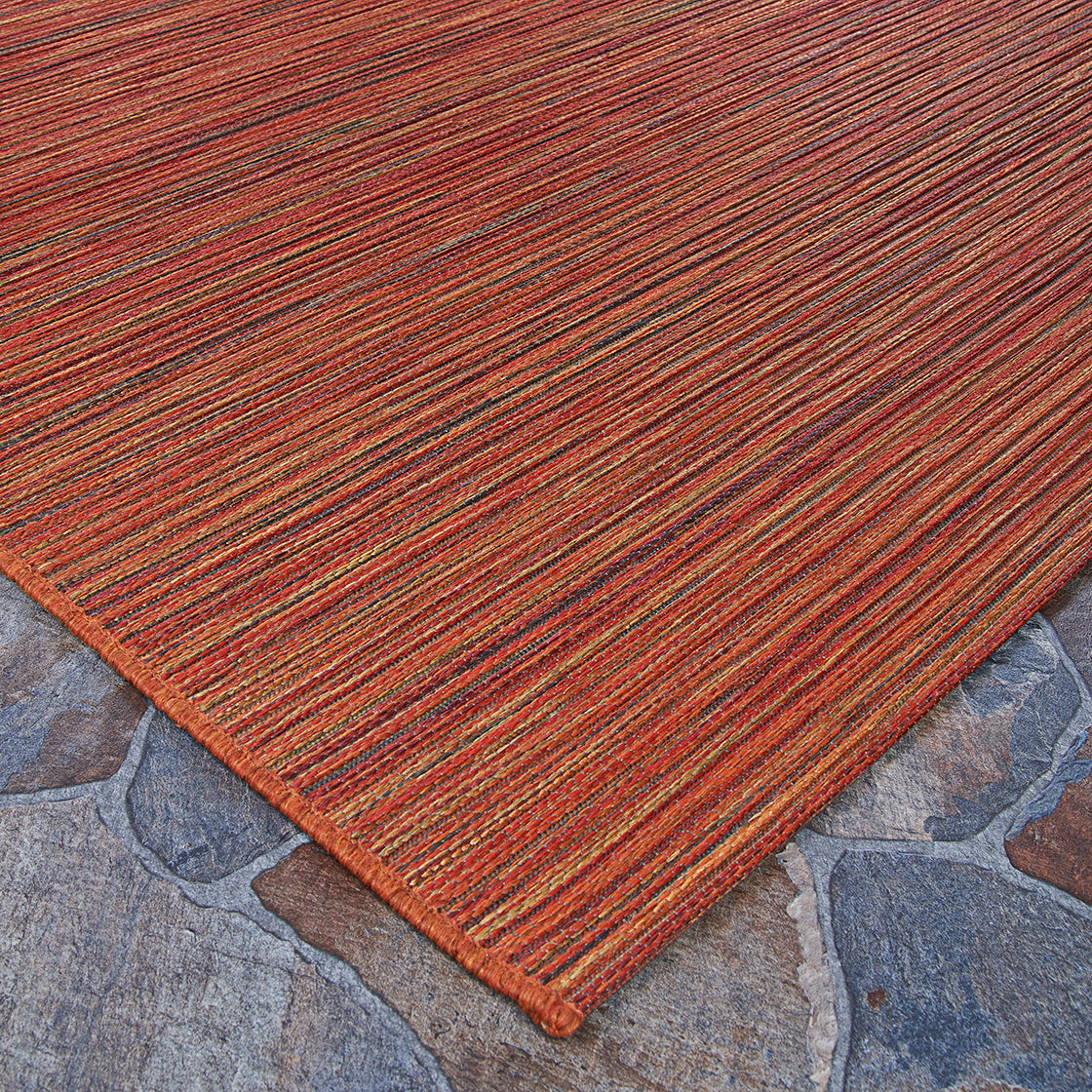 Cape Hinsdale Crimson-Multi Area Rug