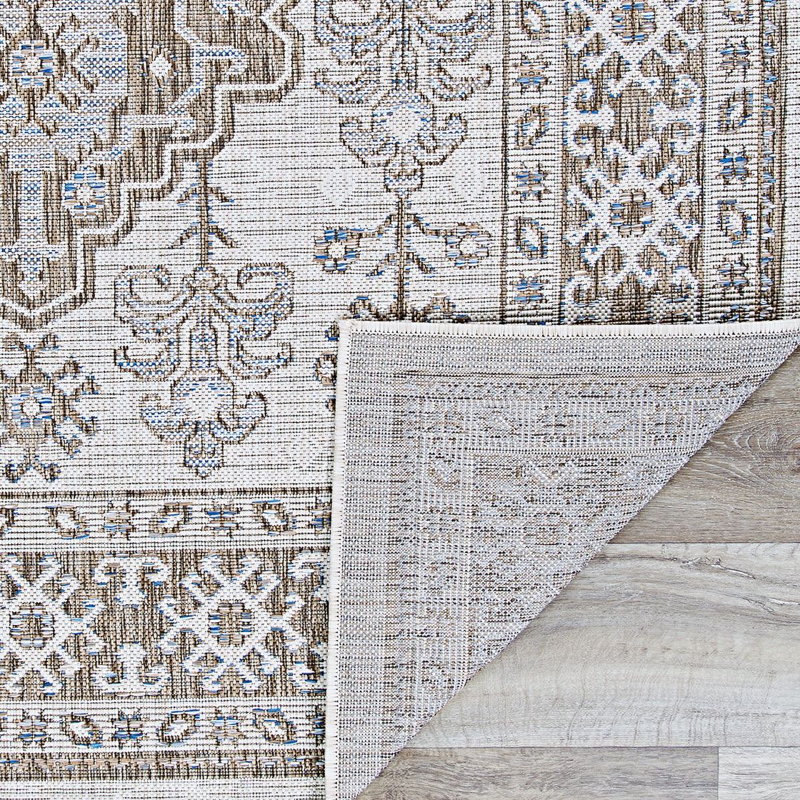 Couristan Charm Woodburn Ivory-Sand Area Rug