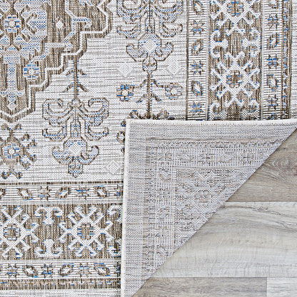 Couristan Charm Woodburn Ivory-Sand Area Rug