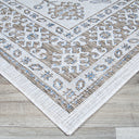 Couristan Charm Woodburn Ivory-Sand Area Rug