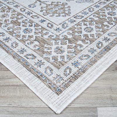 Couristan Charm Woodburn Ivory-Sand Area Rug