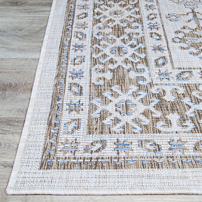 Couristan Charm Woodburn Ivory-Sand Area Rug