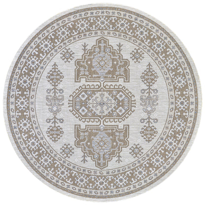 Couristan Charm Woodburn Ivory-Sand Area Rug