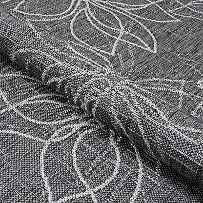 Couristan Charm Botanical Ash Area Rug
