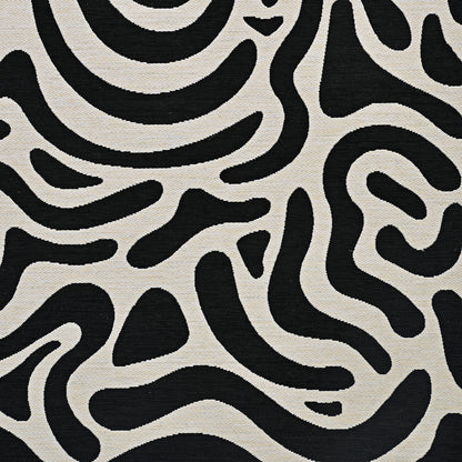 Couristan Castille Graffiti Black-White Area Rug