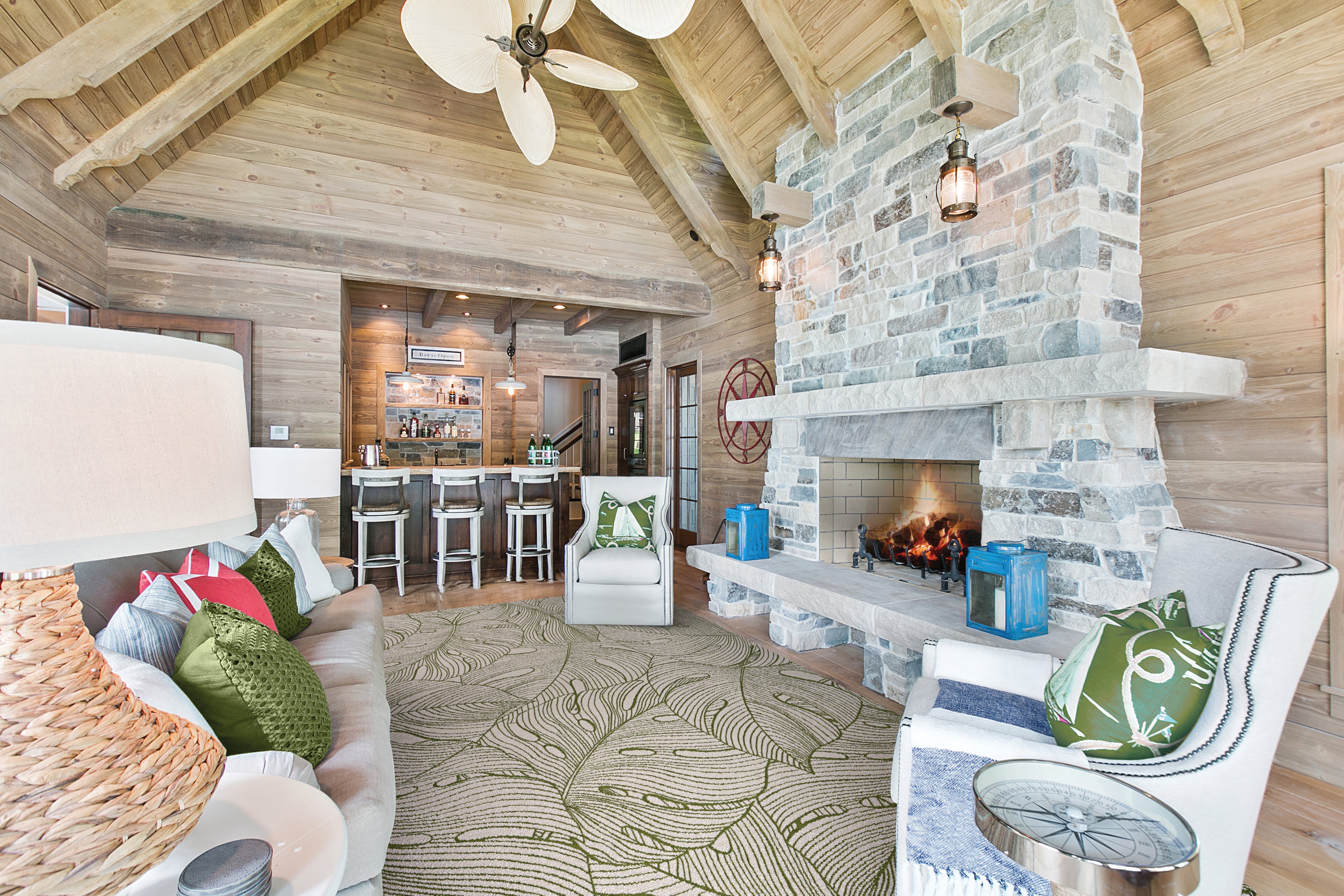 Couristan Castille Palma Fern Area Rug