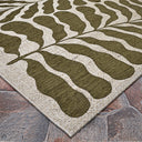 Couristan Castille Fiore Tea Leaf Area Rug