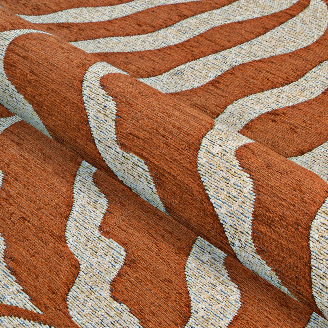 Couristan Castille Fiore Terracotta Area Rug