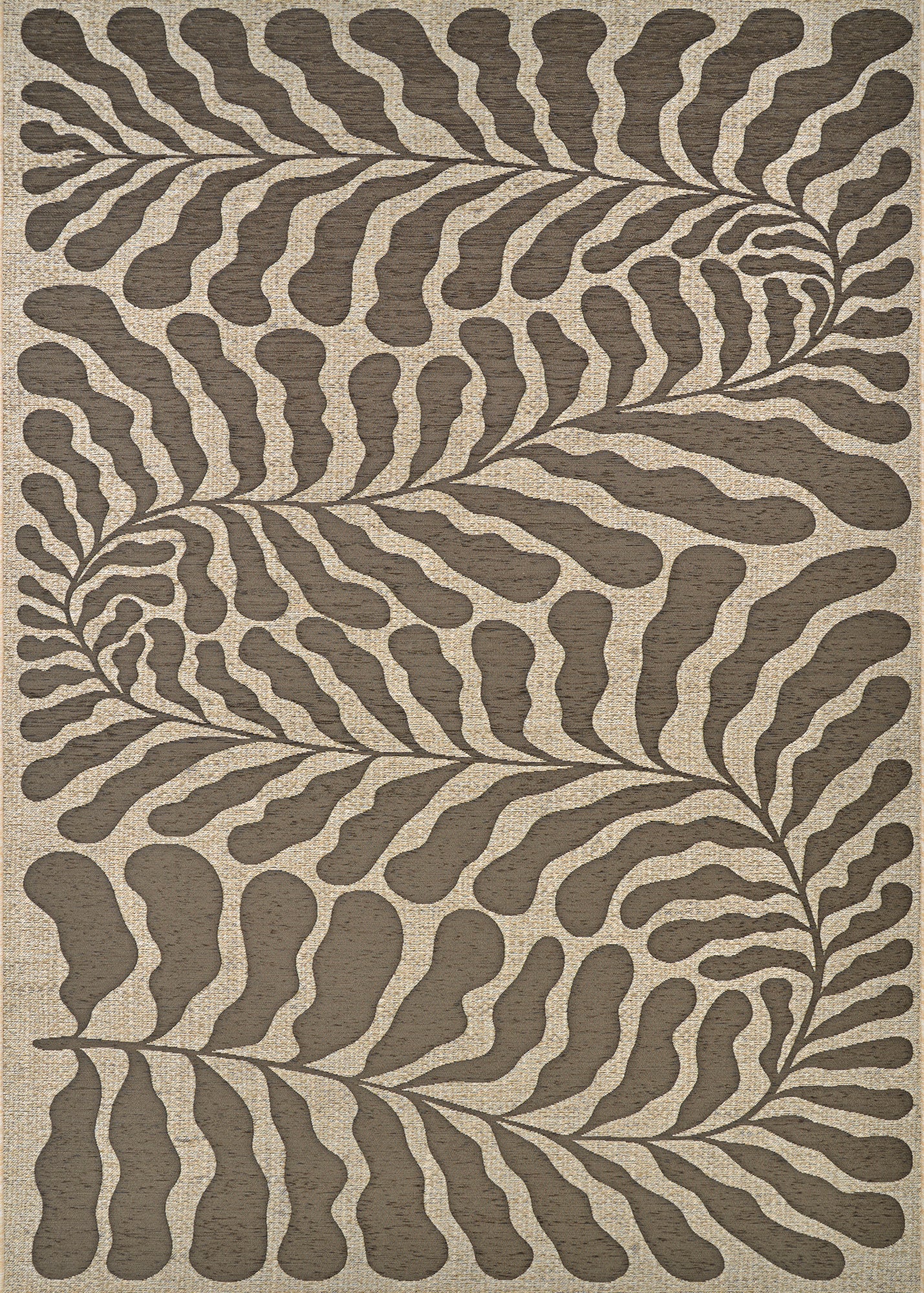 Couristan Castille Fiore Mocha Area Rug