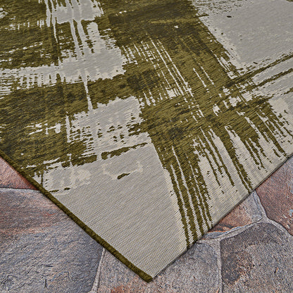 Couristan Castille Canvas Tea leaf Area Rug