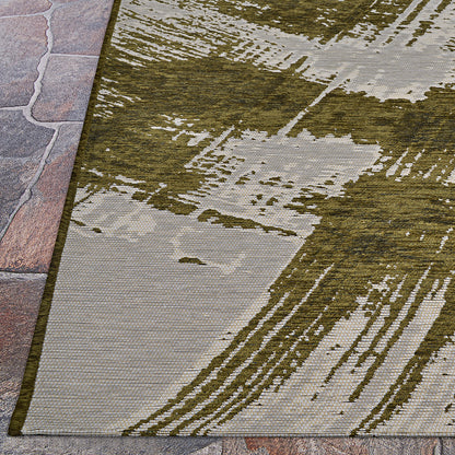 Couristan Castille Canvas Tea leaf Area Rug