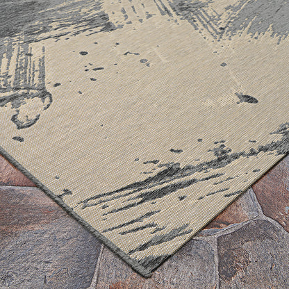 Couristan Castille Canvas Glacier Area Rug