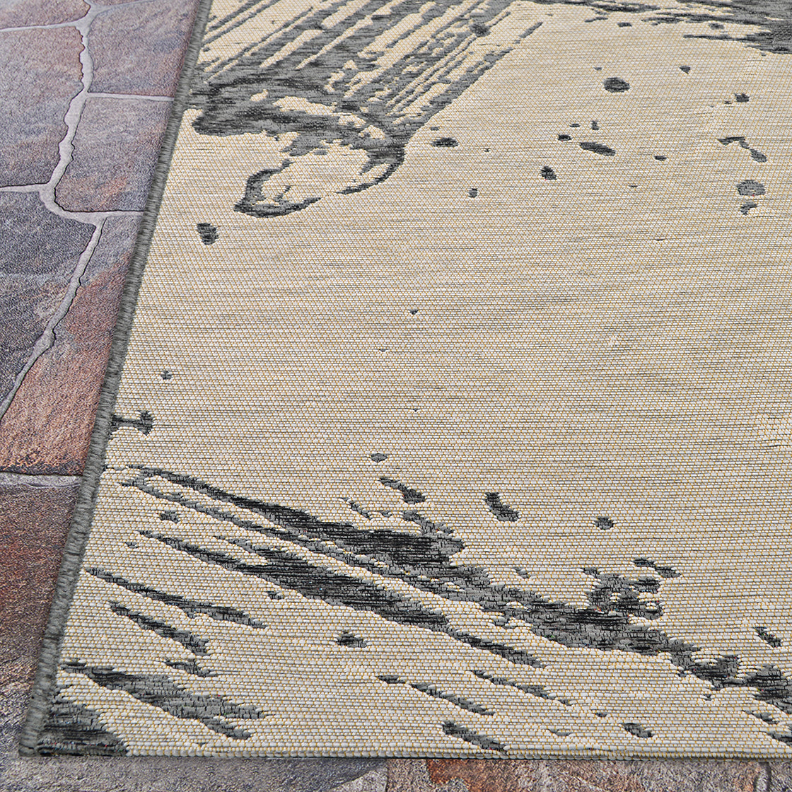 Couristan Castille Canvas Glacier Area Rug