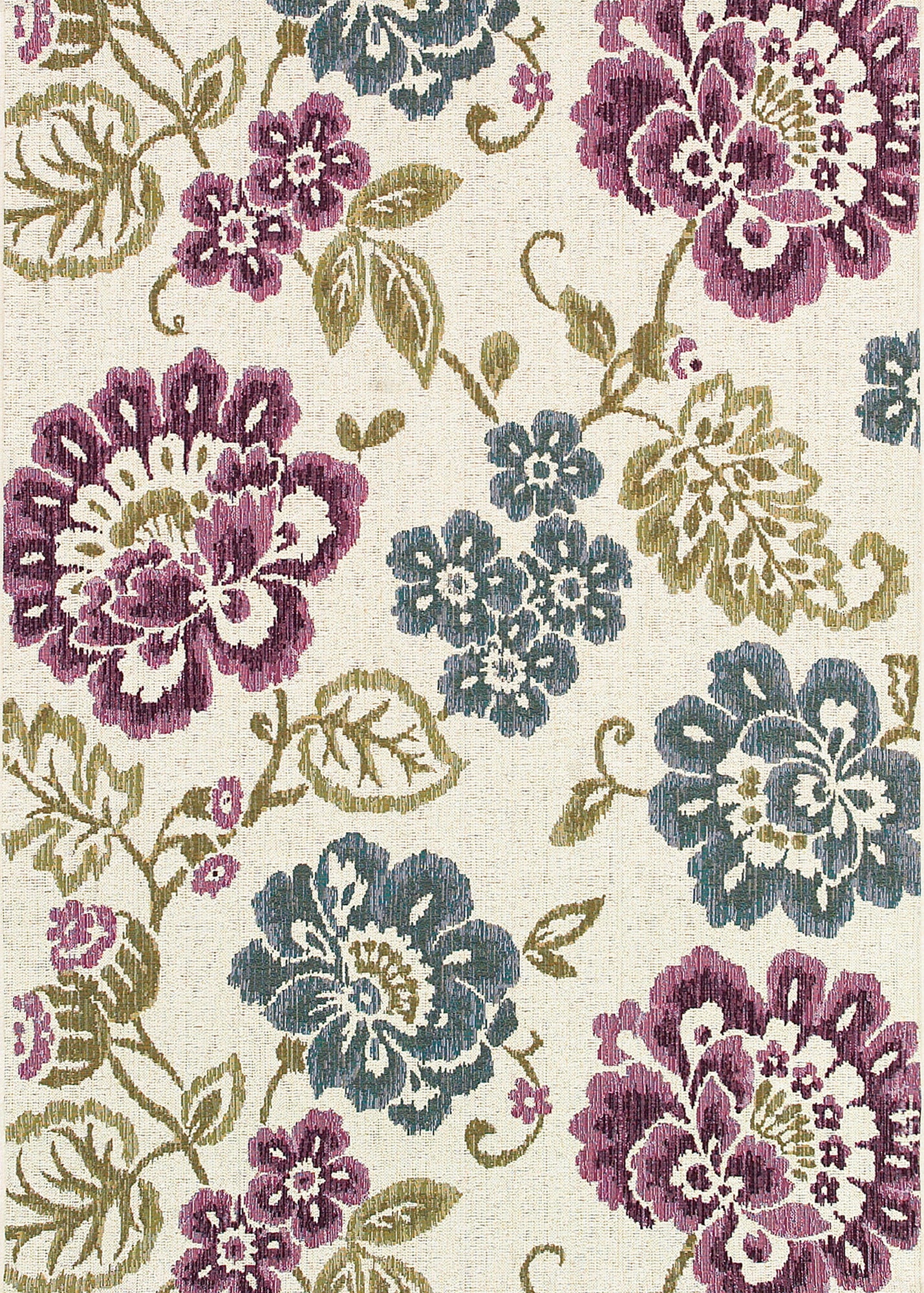 Couristan Dolce Tivoli 4078-7439 Ivory Area Rug