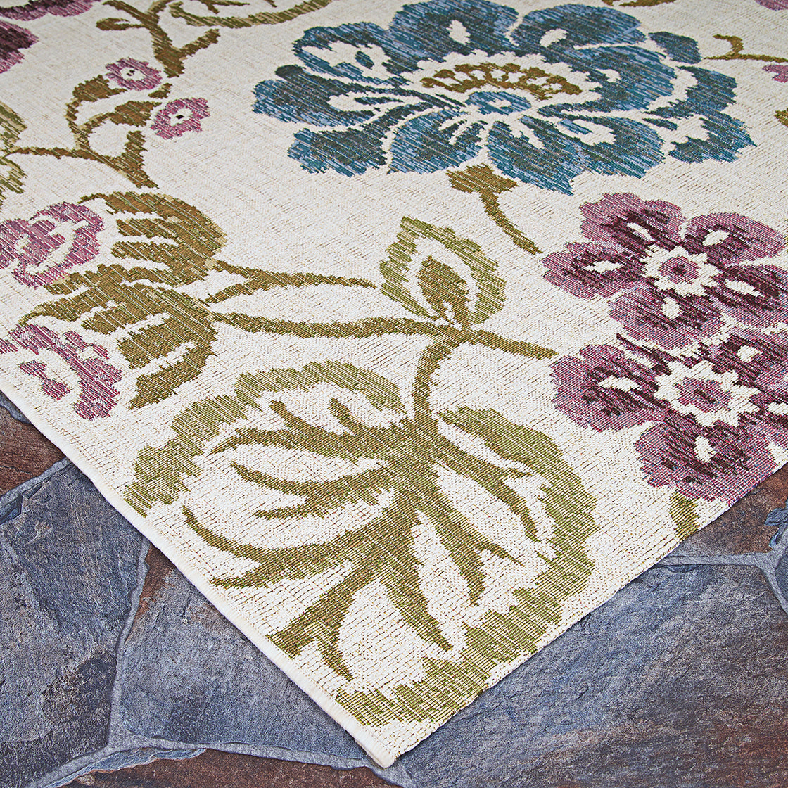 Couristan Dolce Tivoli 4078-7439 Ivory Area Rug