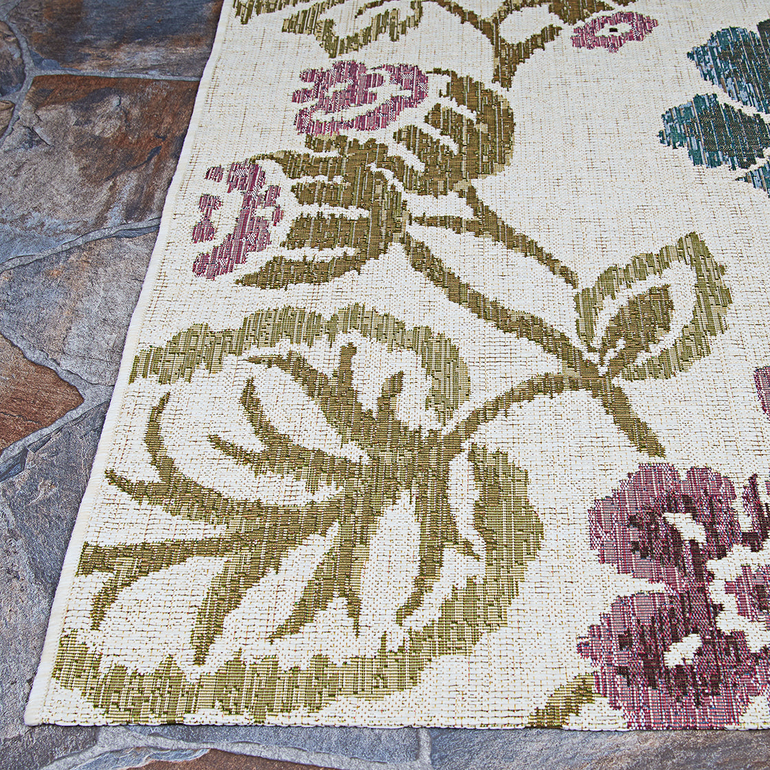 Couristan Dolce Tivoli 4078-7439 Ivory Area Rug
