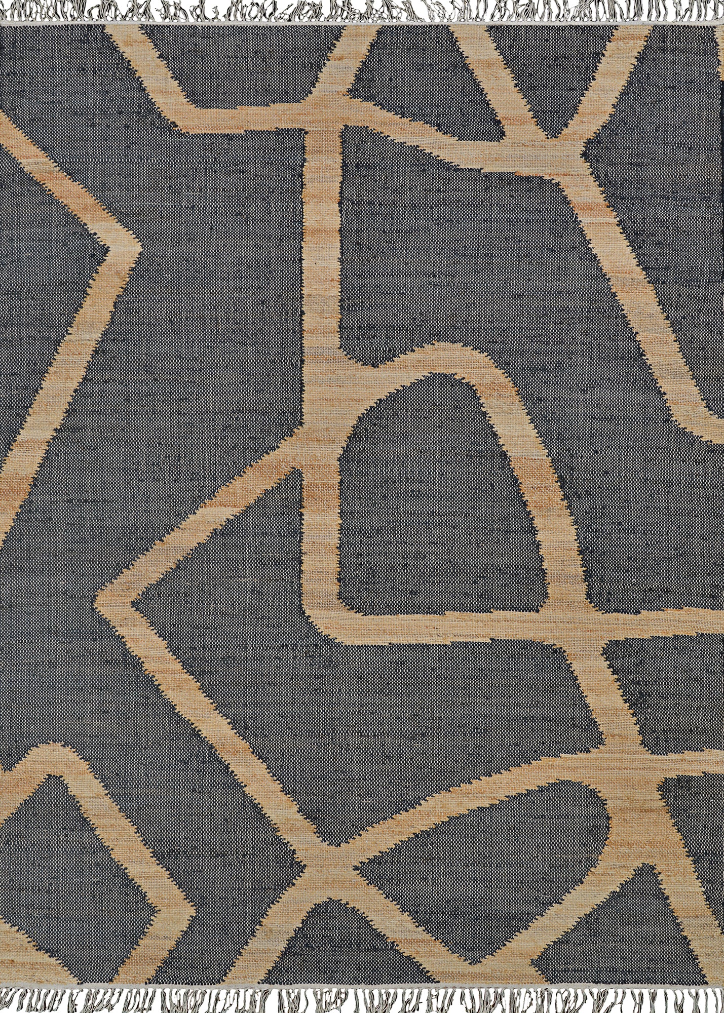 Couristan Cosmoros Hamar-5416-1601 Black Area Rug