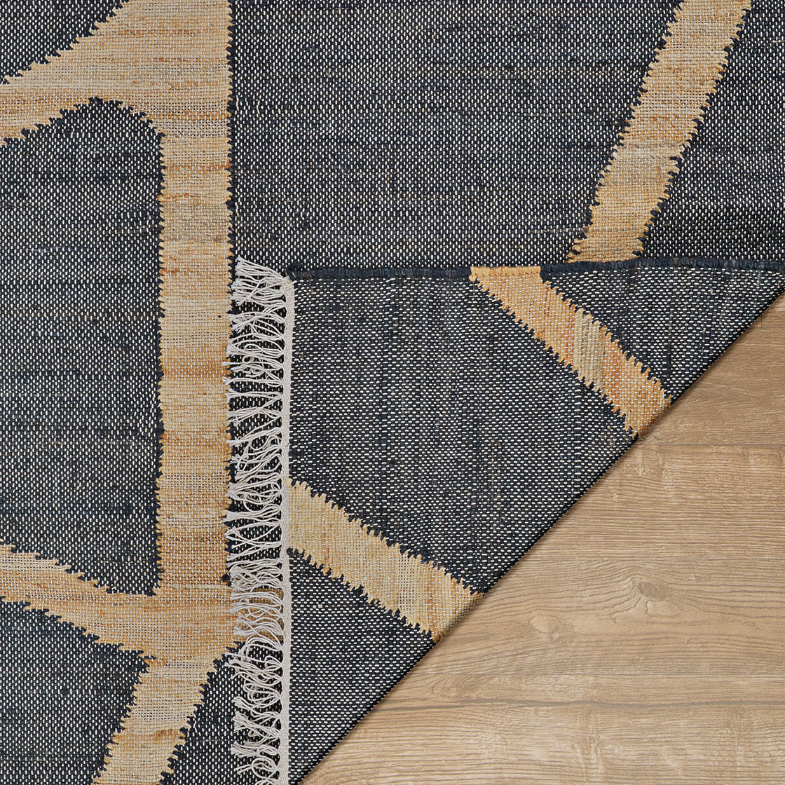 Couristan Cosmoros Hamar-5416-1601 Black Area Rug