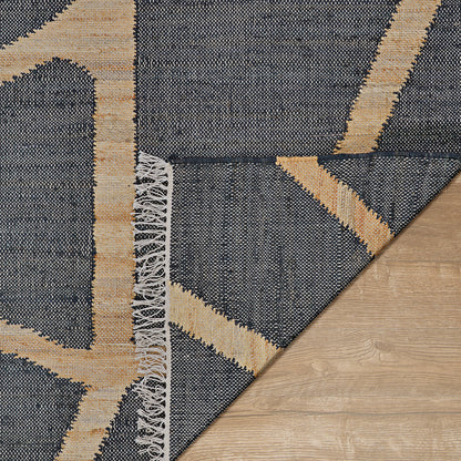 Couristan Cosmoros Hamar-5416-1601 Black Area Rug