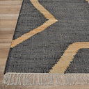 Couristan Cosmoros Hamar-5416-1601 Black Area Rug