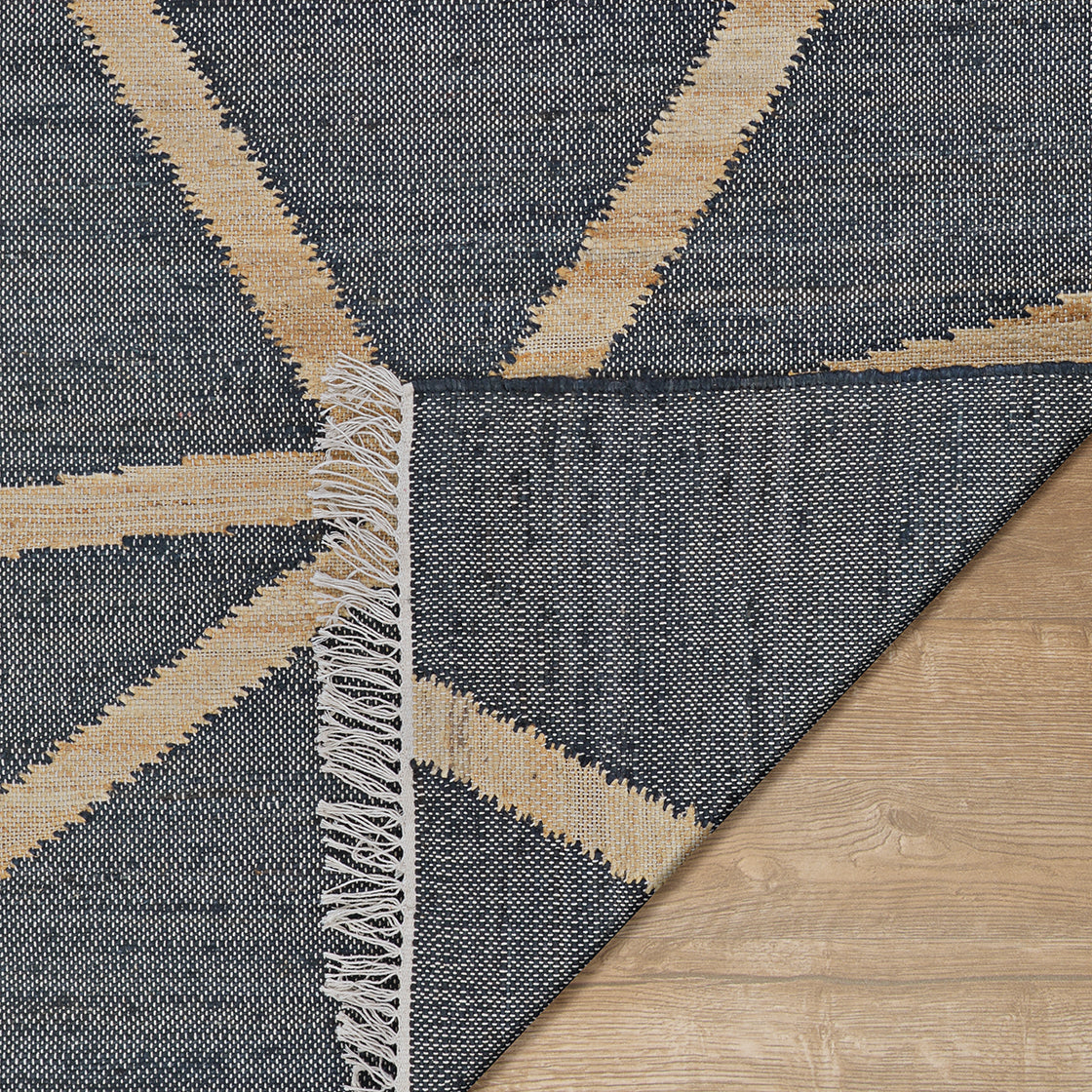 Couristan Cosmoros Yoruba-5418-1601 Black Area Rug