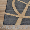 Couristan Cosmoros Yoruba-5418-1601 Black Area Rug