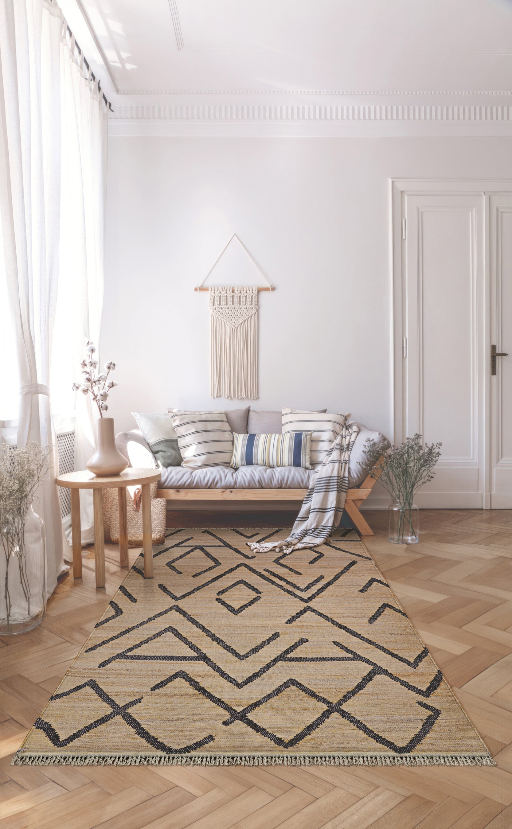 Couristan Cosmoros Himba-5419-1401 Natural Area Rug