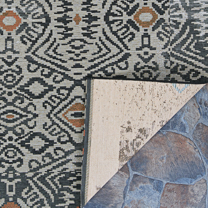 Couristan Dolce Mala 5582-0582 Smoke Area Rug