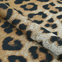 Couristan Dolce Amur Leopard 5750-0003 Gold Area Rug