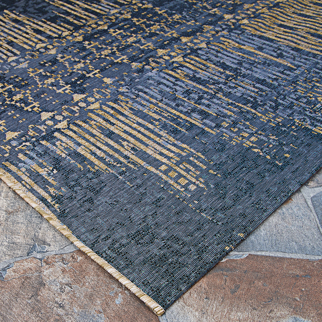 Couristan Dolce Blue Nile 5866-0866 Indigo Area Rug