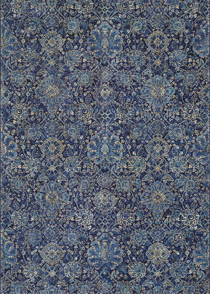 Couristan Easton Winslet 6335-3151 Sapphire Area Rug