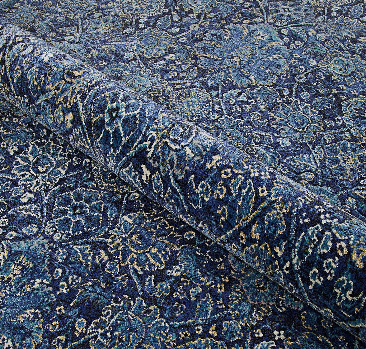 Couristan Easton Winslet 6335-3151 Sapphire Area Rug