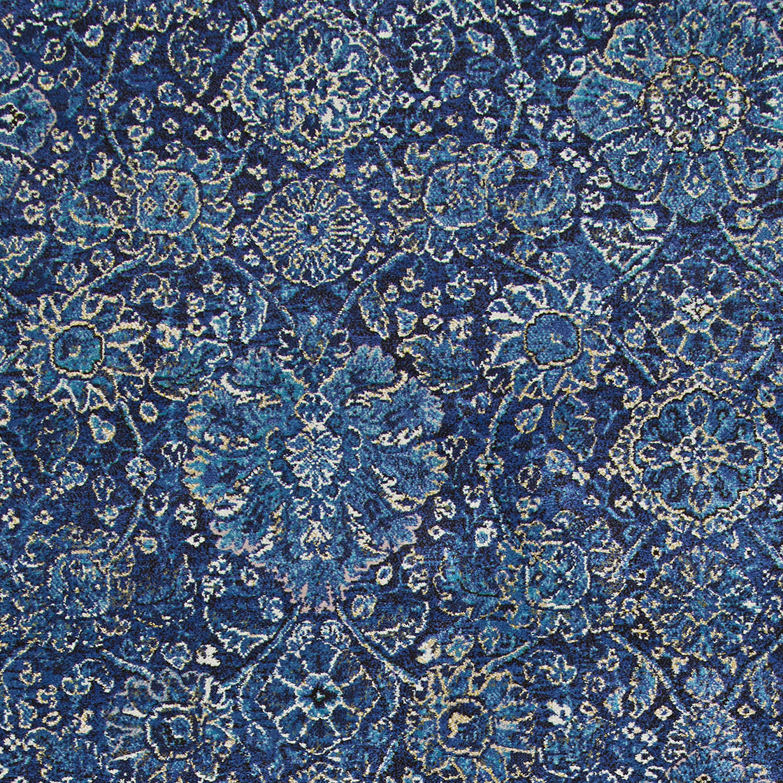 Couristan Easton Winslet 6335-3151 Sapphire Area Rug