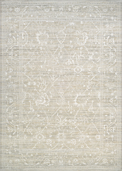 Couristan Everest Persian Arabesque 6340-7565 Bone Area Rug