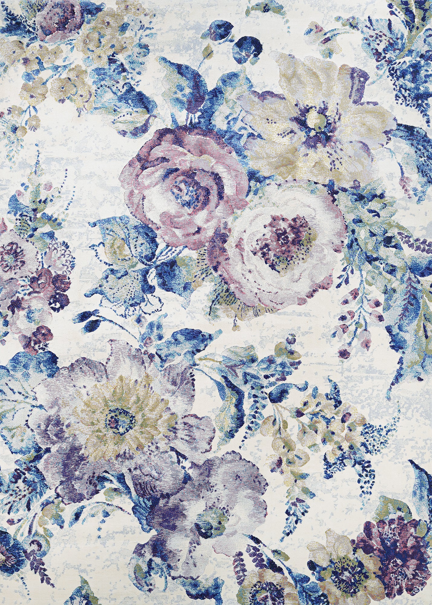 Couristan Easton Floral Chic 6349-6191 Multicolor Area Rug