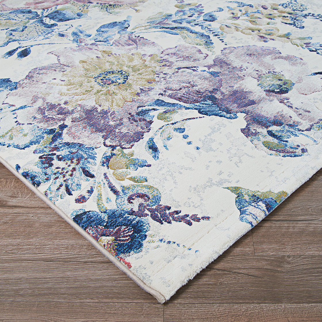 Couristan Easton Floral Chic 6349-6191 Multicolor Area Rug