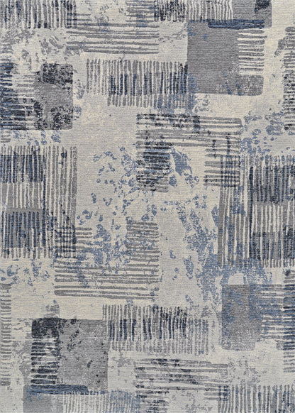 Couristan Easton Seismic 6353-6676 Ivory Area Rug